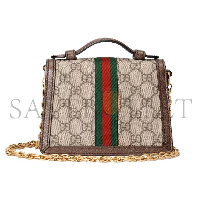 GUCCI OPHIDIA MINI TOP HANDLE BAG 696180 (17.5*13*6cm)